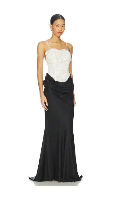 For Love & Lemons Karissa Maxi Gown | Thumbnail 2 For Love & Lemons Karissa Maxi Gown | Thumbnail 2