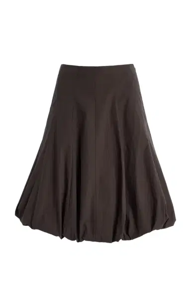 Proenza Schouler White Label Kyra Rumpled Cotton Midi Skirt | Thumbnail 7 Proenza Schouler White Label Kyra Rumpled Cotton Midi Skirt | Thumbnail 7
