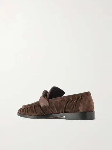 Bottega Veneta Astaire Knotted Suede Loafers | Thumbnail 3 Bottega Veneta Astaire Knotted Suede Loafers | Thumbnail 3