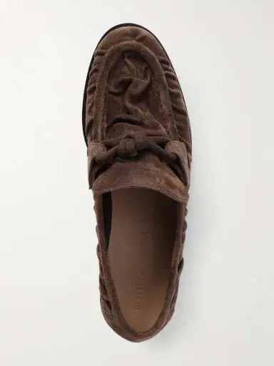 Bottega Veneta Astaire Knotted Suede Loafers | Thumbnail 5 Bottega Veneta Astaire Knotted Suede Loafers | Thumbnail 5