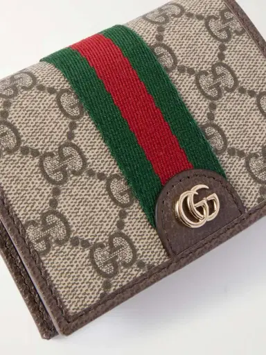 Gucci Ophidia Leather-trimmed Printed Coated-canvas Wallet | Thumbnail 3 Gucci Ophidia Leather-trimmed Printed Coated-canvas Wallet | Thumbnail 3