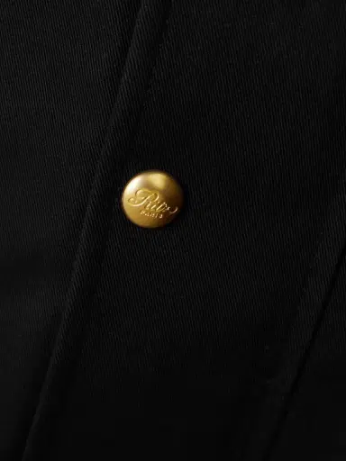 Frame + Ritz Paris Corduroy-trimmed Embroidered Cotton-twill Jacket | Thumbnail 5 Frame + Ritz Paris Corduroy-trimmed Embroidered Cotton-twill Jacket | Thumbnail 5