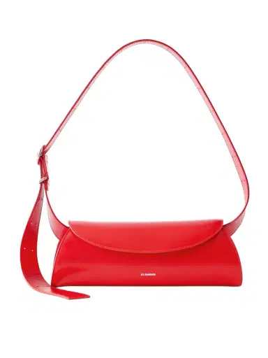 Jil Sander Cannolo Small Leather Shoulder Bag | Thumbnail 1 Jil Sander Cannolo Small Leather Shoulder Bag | Thumbnail 1