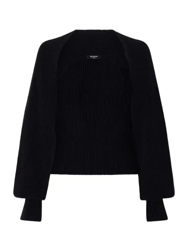 Ribbed-knit Cardigan Ribbed-knit Cardigan