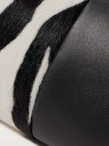Khaite Kye Zebra-print Calf Hair And Leather Shoulder Bag | Thumbnail 4 Khaite Kye Zebra-print Calf Hair And Leather Shoulder Bag | Thumbnail 4