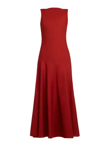 Adam Lippes Ren Cotton Poplin Midi Dress | Thumbnail 1 Adam Lippes Ren Cotton Poplin Midi Dress | Thumbnail 1