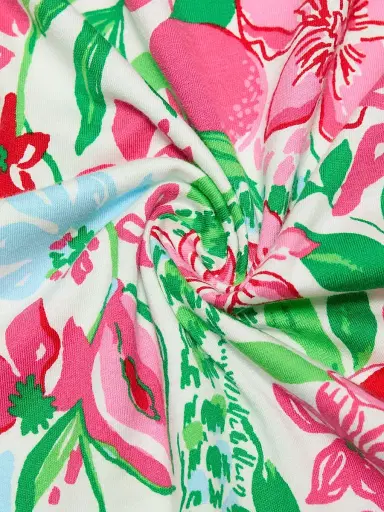 Lilly Pulitzer Women's Hayes Glowinig Gardens Minidress - Multi Glowing Gardens - Size Large | Thumbnail 7 Lilly Pulitzer Women's Hayes Glowinig Gardens Minidress - Multi Glowing Gardens - Size Large | Thumbnail 7