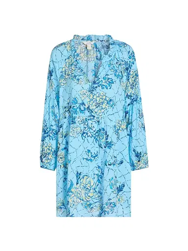 Lilly Pulitzer Women's Davian Bellevue Breakers Beach Cover-Up | Thumbnail 1 Lilly Pulitzer Women's Davian Bellevue Breakers Beach Cover-Up | Thumbnail 1