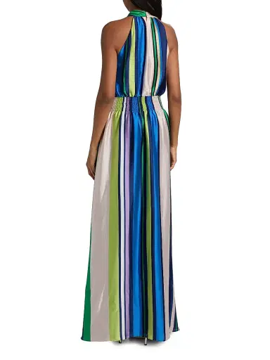 Ramy Brook Women's Kamil Striped Maxi Dress - Ultramarine Stripe | Thumbnail 5 Ramy Brook Women's Kamil Striped Maxi Dress - Ultramarine Stripe | Thumbnail 5