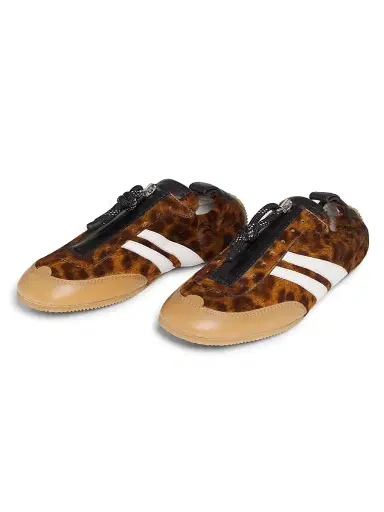 3.1 Phillip Lim Women's On The Go Leopard-Print Calf Hair Low-Top Sneakers - Leopard | Thumbnail 2 3.1 Phillip Lim Women's On The Go Leopard-Print Calf Hair Low-Top Sneakers - Leopard | Thumbnail 2