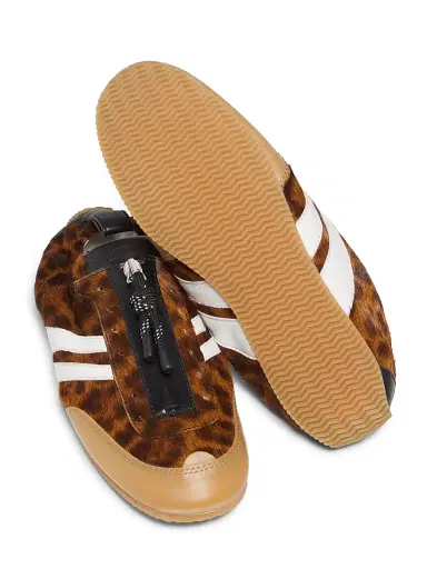 3.1 Phillip Lim Women's On The Go Leopard-Print Calf Hair Low-Top Sneakers - Leopard | Thumbnail 6 3.1 Phillip Lim Women's On The Go Leopard-Print Calf Hair Low-Top Sneakers - Leopard | Thumbnail 6