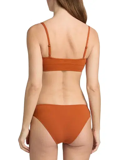 Ulla Johnson Women's Zahara Bra-Cup Bikini Top - Sienna | Thumbnail 4 Ulla Johnson Women's Zahara Bra-Cup Bikini Top - Sienna | Thumbnail 4