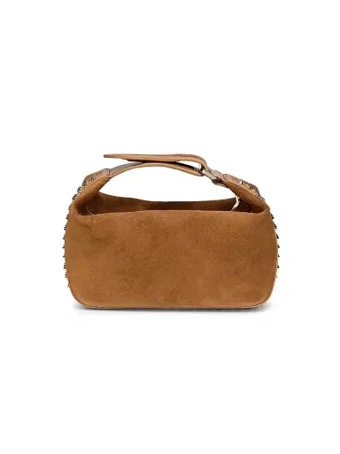 Christian Louboutin Women's Funky Dopp Suede Pouch Bag - Black Gold | Thumbnail 7 Christian Louboutin Women's Funky Dopp Suede Pouch Bag - Black Gold | Thumbnail 7