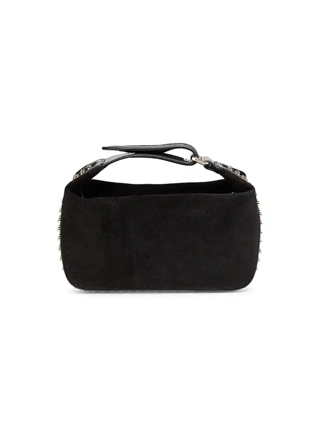 Women's Funky Dopp Suede Pouch Bag - Black Gold Women's Funky Dopp Suede Pouch Bag - Black Gold