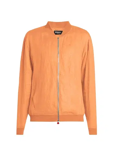 Kiton Men's Pahoa Linen Jacket - Orange - Size 50 | Thumbnail 1 Kiton Men's Pahoa Linen Jacket - Orange - Size 50 | Thumbnail 1