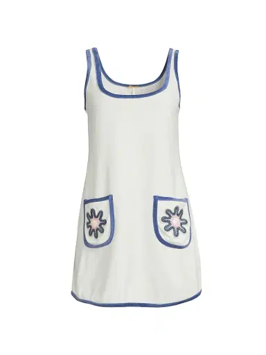 My Beachy Side Women's Peony Terry Minidress - | Thumbnail 1 My Beachy Side Women's Peony Terry Minidress - | Thumbnail 1