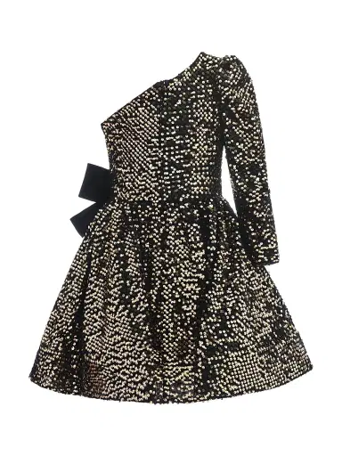 Tulleen Little Girl's & Girl's Zoria Dress - Black | Thumbnail 2 Tulleen Little Girl's & Girl's Zoria Dress - Black | Thumbnail 2