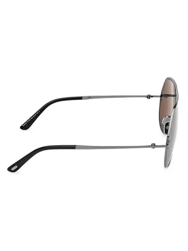 Tom Ford Men's Rickie 63MM Aviator Sunglasses - Shinydarkblacksmoke | Thumbnail 7 Tom Ford Men's Rickie 63MM Aviator Sunglasses - Shinydarkblacksmoke | Thumbnail 7