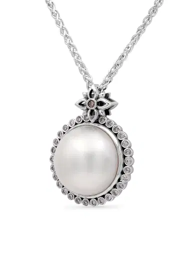 Stephen Dweck Women's Pearlicious Sterling Silver, 18K Yellow Gold & Multi-Gemstone Pendant Necklace - Silver | Thumbnail 2 Stephen Dweck Women's Pearlicious Sterling Silver, 18K Yellow Gold & Multi-Gemstone Pendant Necklace - Silver | Thumbnail 2