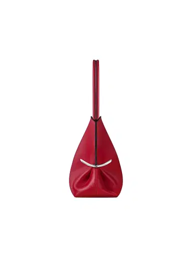 Givenchy Women's Pinch Squeezed Horizontal Tote Bag in Nappa Leather - Equestrian Red | Thumbnail 2 Givenchy Women's Pinch Squeezed Horizontal Tote Bag in Nappa Leather - Equestrian Red | Thumbnail 2