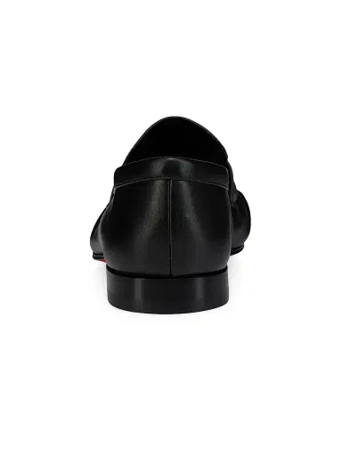 Christian Louboutin Men's Mocallista Leather Loafers - Black | Thumbnail 3 Christian Louboutin Men's Mocallista Leather Loafers - Black | Thumbnail 3