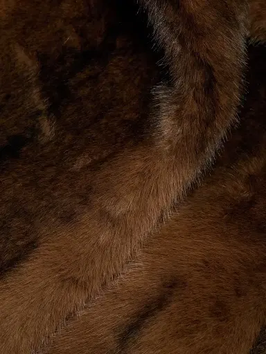 Ba&sh Women's Foxy Faux-Fur Coat - Marron - Size Large | Thumbnail 7 Ba&sh Women's Foxy Faux-Fur Coat - Marron - Size Large | Thumbnail 7
