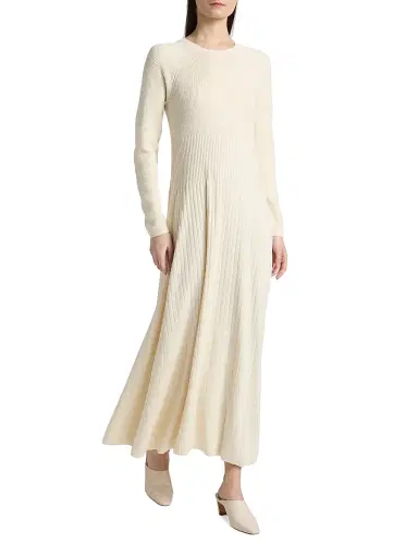 Ba&sh Women's Elise Rib-Knit Maxi Sweater Dress | Thumbnail 2 Ba&sh Women's Elise Rib-Knit Maxi Sweater Dress | Thumbnail 2