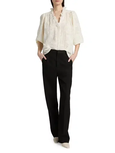 Ba&sh Women's Petty Embroidered Blouse | Thumbnail 2 Ba&sh Women's Petty Embroidered Blouse | Thumbnail 2