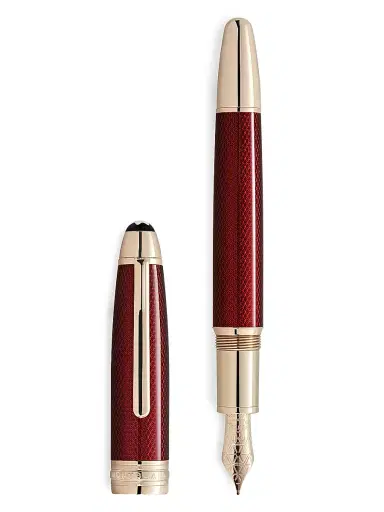Montblanc Meisterstück Solitaire Golden Hour LeGrand 18K-Gold-Plated Fountain Pen - Burgundy | Thumbnail 3 Montblanc Meisterstück Solitaire Golden Hour LeGrand 18K-Gold-Plated Fountain Pen - Burgundy | Thumbnail 3