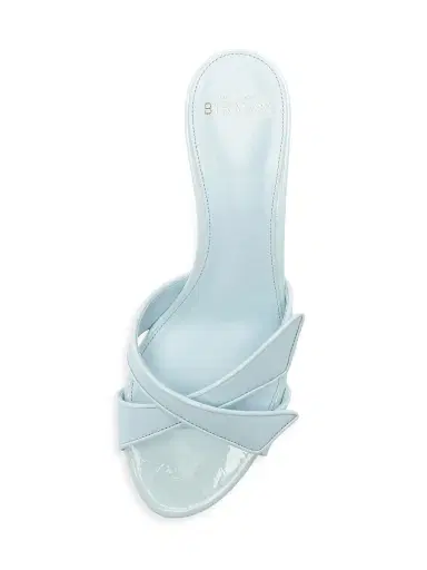 Alexandre Birman Women's Tita 60MM Leather Sandals - Dust Blue | Thumbnail 6 Alexandre Birman Women's Tita 60MM Leather Sandals - Dust Blue | Thumbnail 6