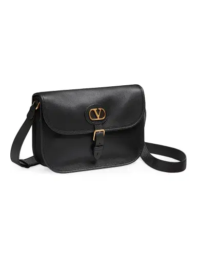 Valentino Garavani Men's Antibes Calfskin Shoulder Bag - Black | Thumbnail 3 Valentino Garavani Men's Antibes Calfskin Shoulder Bag - Black | Thumbnail 3