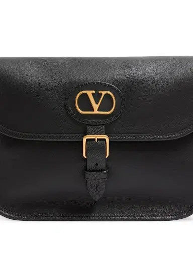 Valentino Garavani Men's Antibes Calfskin Shoulder Bag - Black | Thumbnail 7 Valentino Garavani Men's Antibes Calfskin Shoulder Bag - Black | Thumbnail 7