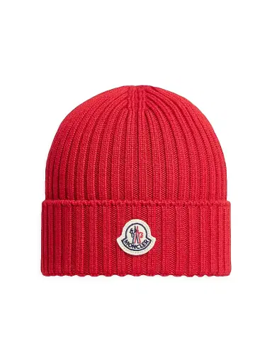 Moncler Little Boy's & Boy's Beanie Hat in Wool | Thumbnail 1 Moncler Little Boy's & Boy's Beanie Hat in Wool | Thumbnail 1