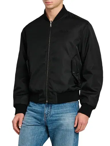 Versace Men's Barocco Mythic Reversible Twill Jacket - Black Petrol Blue | Thumbnail 4 Versace Men's Barocco Mythic Reversible Twill Jacket - Black Petrol Blue | Thumbnail 4
