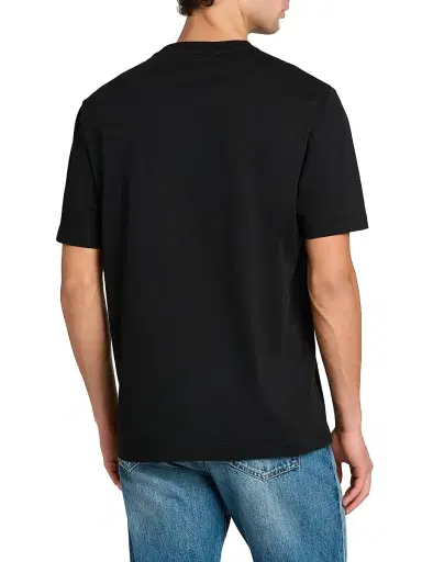 Versace Men's Greca Medusa Crewneck T-Shirt - Black | Thumbnail 5 Versace Men's Greca Medusa Crewneck T-Shirt - Black | Thumbnail 5