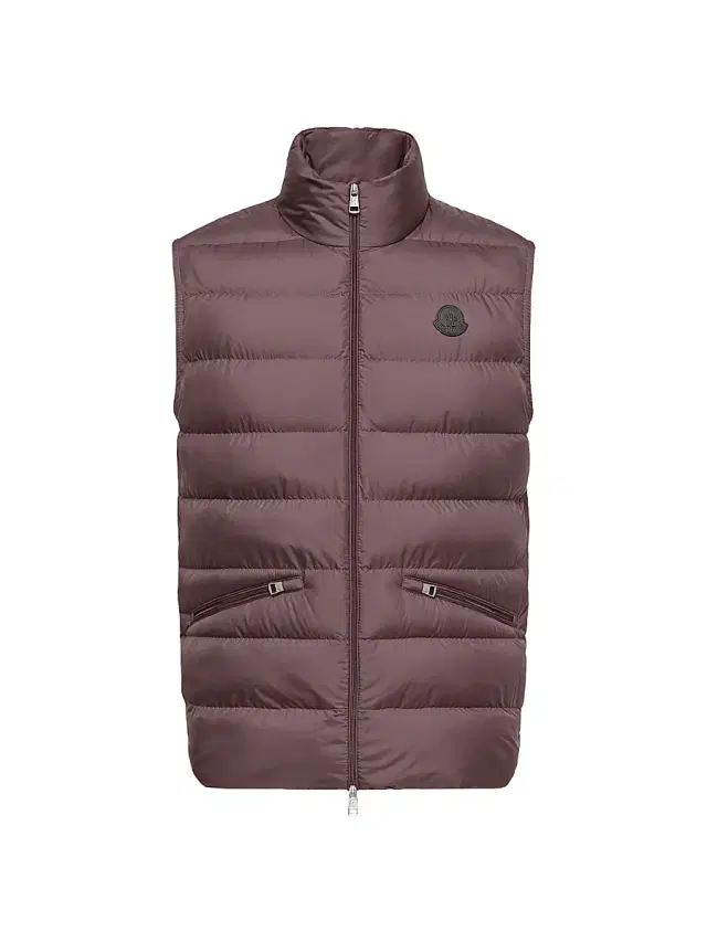 Men's Lechtal Puffer Vest - Grape Red Men's Lechtal Puffer Vest - Grape Red