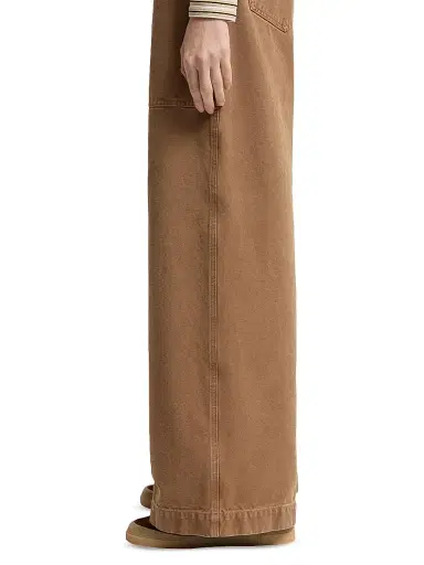 Moncler Women's Pants in Cotton - Brown - Size 10 | Thumbnail 4 Moncler Women's Pants in Cotton - Brown - Size 10 | Thumbnail 4