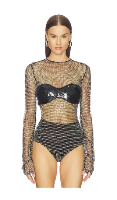 AFEW Rahul Mishra Rahul Mishra Mesh Leotard | Thumbnail 2 AFEW Rahul Mishra Rahul Mishra Mesh Leotard | Thumbnail 2