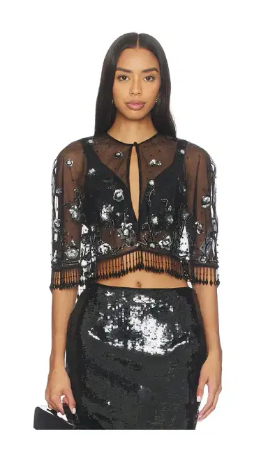 AFEW Rahul Mishra Rahul Mishra Mandala Cape | Thumbnail 1 AFEW Rahul Mishra Rahul Mishra Mandala Cape | Thumbnail 1