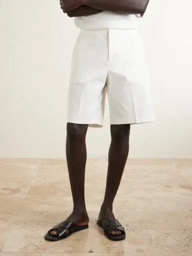 Orlebar Brown Laurent Straight-Leg Stretch-Cotton Shorts - Men | Thumbnail 3 Orlebar Brown Laurent Straight-Leg Stretch-Cotton Shorts - Men | Thumbnail 3