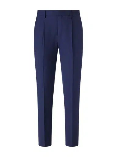 Sunspel Tapered Pleated Virgin Wool-Twill Trousers - Men | Thumbnail 1 Sunspel Tapered Pleated Virgin Wool-Twill Trousers - Men | Thumbnail 1