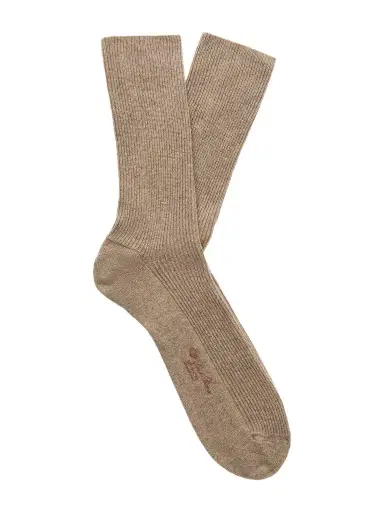 Loro Piana Ribbed Cashmere-Blend Socks - Men | Thumbnail 1 Loro Piana Ribbed Cashmere-Blend Socks - Men | Thumbnail 1