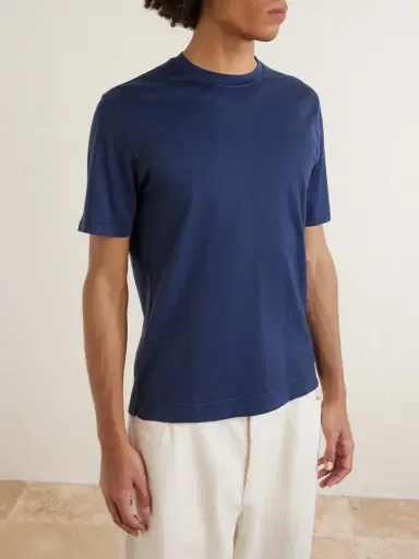 FEDELI Organic Cotton-Jersey T-Shirt - Men | Thumbnail 3 FEDELI Organic Cotton-Jersey T-Shirt - Men | Thumbnail 3