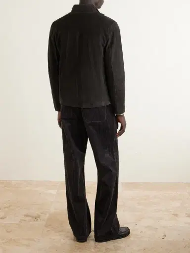 ELEVENTY Suede Zip-Up Jacket - Men | Thumbnail 4 ELEVENTY Suede Zip-Up Jacket - Men | Thumbnail 4