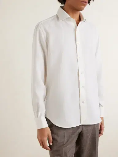 ELEVENTY Linen Shirt - Men | Thumbnail 3 ELEVENTY Linen Shirt - Men | Thumbnail 3