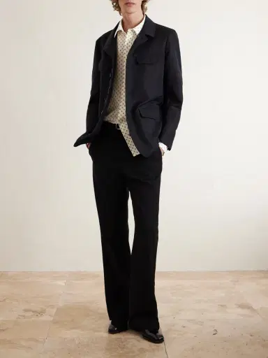 Tom Ford Paisley-Print Silk Crepe de Chine Shirt - Men | Thumbnail 2 Tom Ford Paisley-Print Silk Crepe de Chine Shirt - Men | Thumbnail 2