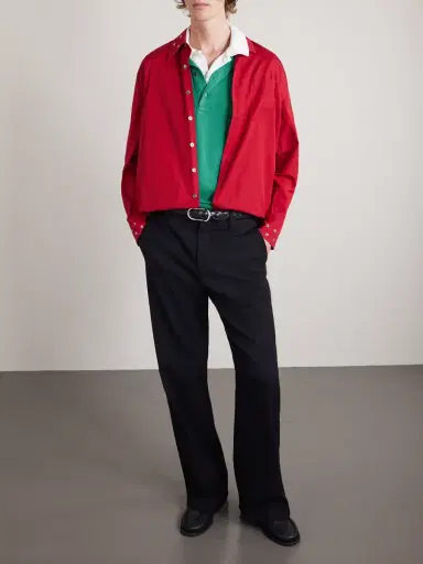 Tom Ford Slim-Fit Lyocell and Cotton-Blend Piqué Polo Shirt - Men | Thumbnail 2 Tom Ford Slim-Fit Lyocell and Cotton-Blend Piqué Polo Shirt - Men | Thumbnail 2
