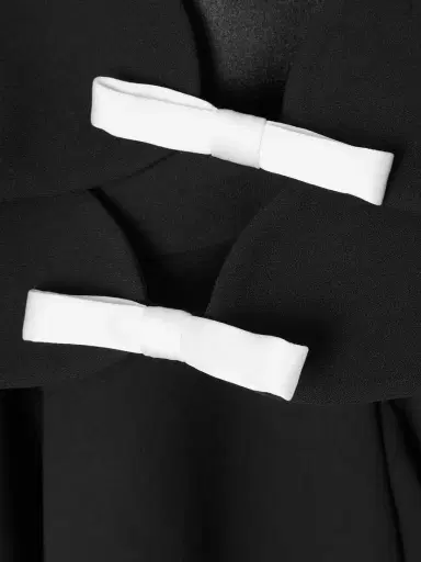 Ilkyaz Ozel Ambrosia Satin-trimmed Cutout Crepe Gown | Thumbnail 4 Ilkyaz Ozel Ambrosia Satin-trimmed Cutout Crepe Gown | Thumbnail 4