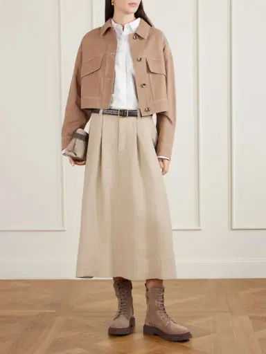 Brunello Cucinelli Suede Lace-up Boots | Thumbnail 4 Brunello Cucinelli Suede Lace-up Boots | Thumbnail 4