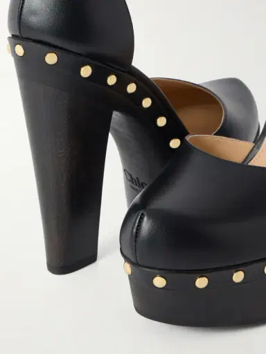 Chloé Lola Studded Leather Platform Pumps | Thumbnail 5 Chloé Lola Studded Leather Platform Pumps | Thumbnail 5